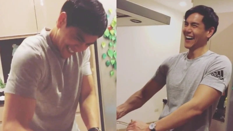 請賜給我這種男人！彭于晏化身小廚師，人體絞肉機Man翻了