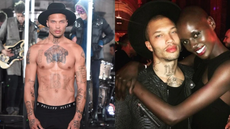 人生翻轉晉升時尚男模！「最帥囚犯」Jeremy Meeks踏上紐約時裝周，大秀性感刺青