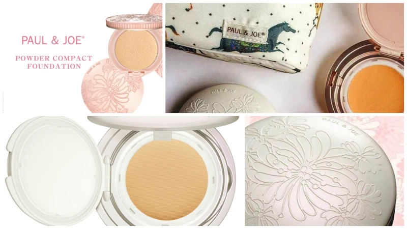 彷彿可以掐出水來，滿滿的橙花精華在裡頭 ！PAUL &amp; JOE 糖瓷親肌水凝粉餅N，擁有超越氣墊粉餅的保濕度！