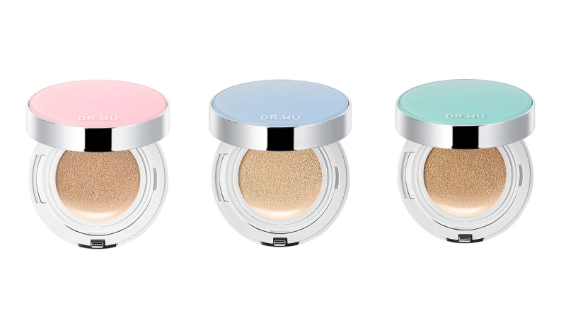 這款底妝只能用強大形容!乾燥肌、油性肌、敏感肌都適用!DR.WU推出第一款醫美級精華氣墊粉餅