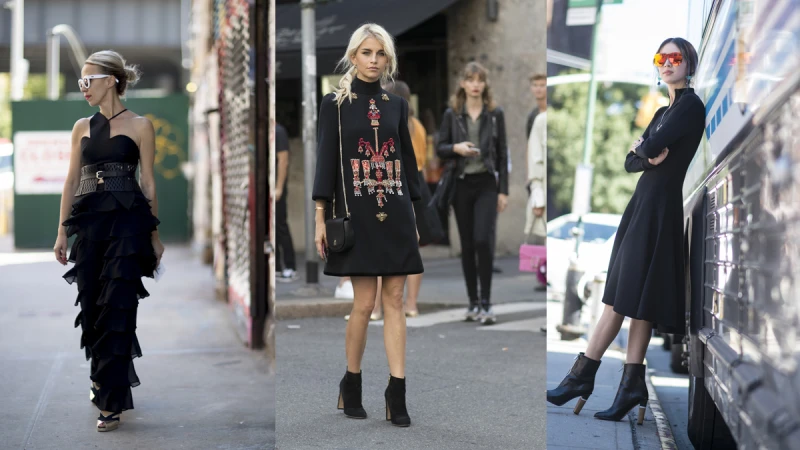 小黑裙遇見命定唇，每天出門都像參加時尚週