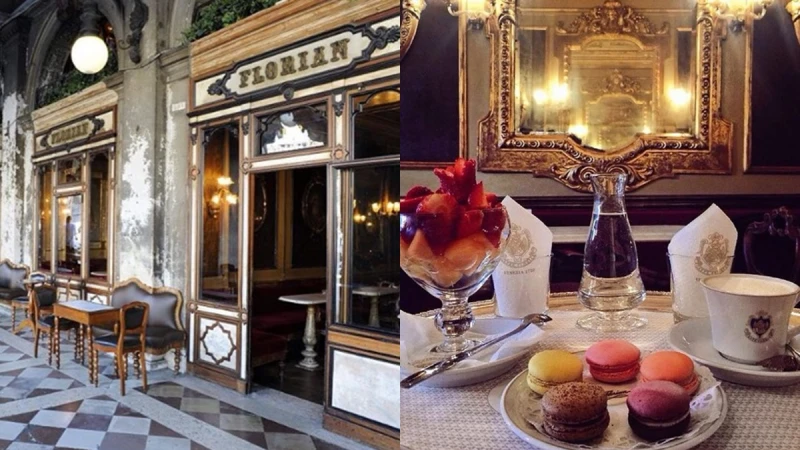 不用飛威尼斯就能品嘗！「世界最美咖啡廳」花神咖啡館Caffè Florian降臨台北信義區