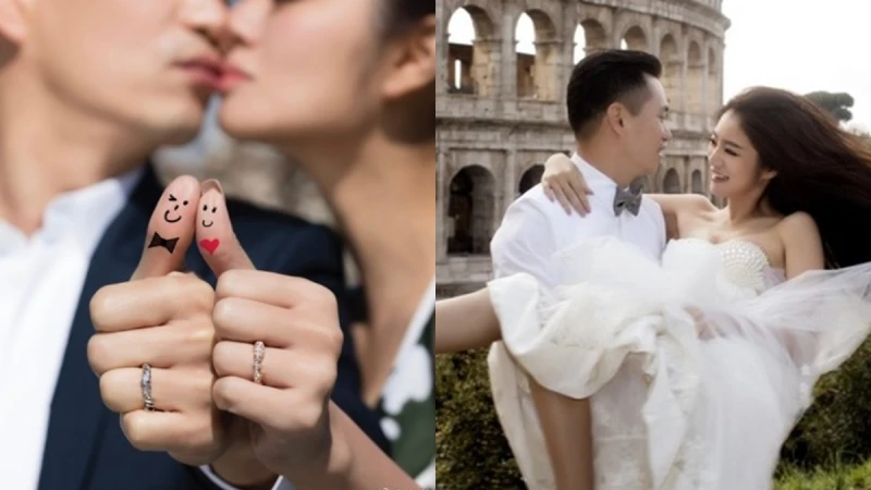 安以軒夏威夷甜蜜完婚!老公哽咽誓言:「我要寵妳一輩子,要妳做一個快樂幸福的陳太太。」