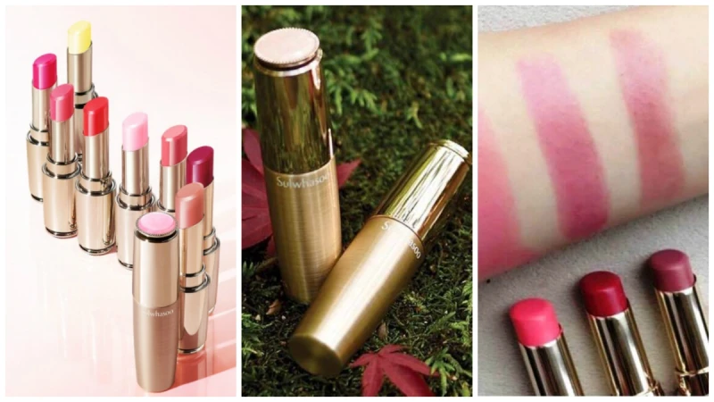 韓系玫瑰唇色來襲！Sulwhasoo雪花秀肌本潤唇膏#8薄霧玫瑰打造 MLBB天生美唇