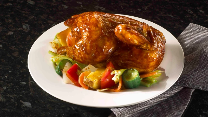 10年陳釀梅醬的酸甜滋味！21PLUS再推爽口不油膩的風味好梅盛宴烤雞餐