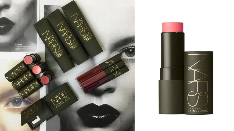 玫瑰粉、罌粟紅、薄透莓果紅也太迷人！NARS「All-in-One亮彩膏」一筆畫完眼彩、唇彩、頰彩超實用