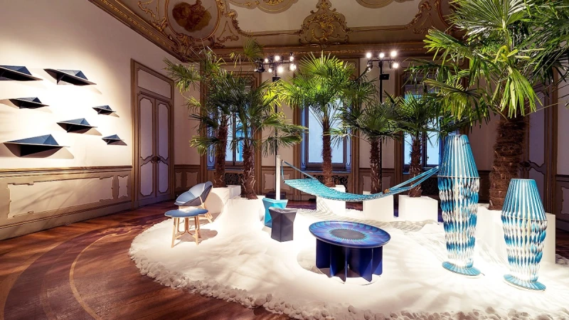 沙發吊椅、游牧桌、雲朵沙發太逗趣！路易威登攜新設計師打造Objets Nomades家具系列