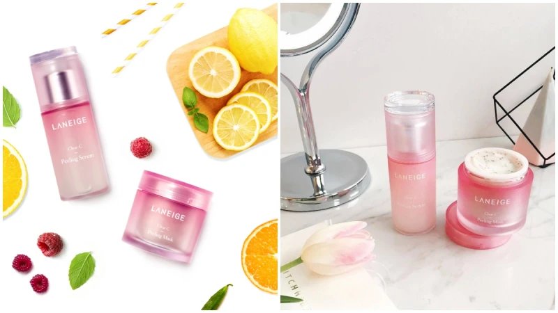 打開肌膚角質拋光器！LANEIGE超級莓果C角質淨化霜一週2次柔滑明亮，還帶著療癒的酸甜莓果香