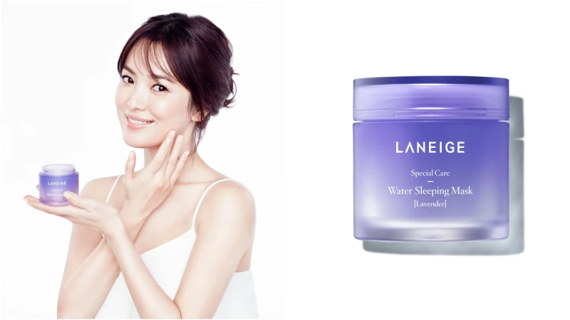 加入了薰衣草香好療癒!蘭芝最經典的睡美人晚安面膜推新款,讓肌膚更好眠~