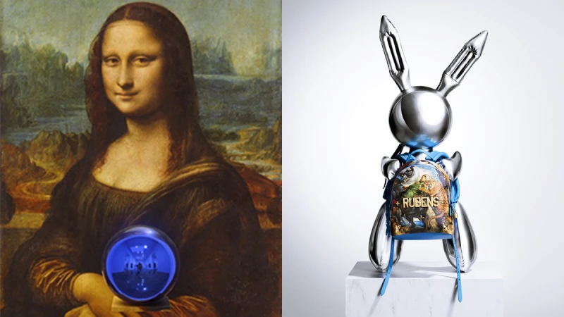 解析藝術家Jeff Koons，如何大翻玩Louis Vuitton的Masters手袋！