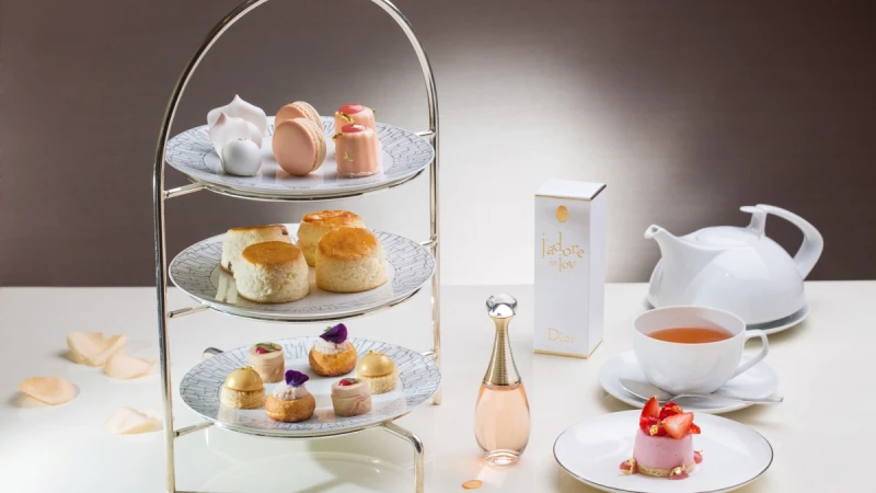 是專屬少女的性感成熟味！Dior X台北文華東方酒店打造「J&#039;adore Injoy 愉悅淡香水下午茶」