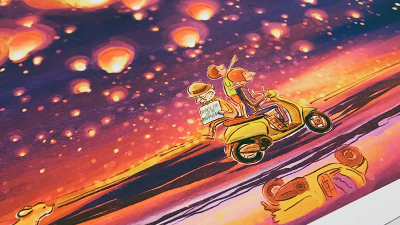 一趟似夢非夢的旅程 平實卻又寓意深遠的繪本創作《HappyLand》