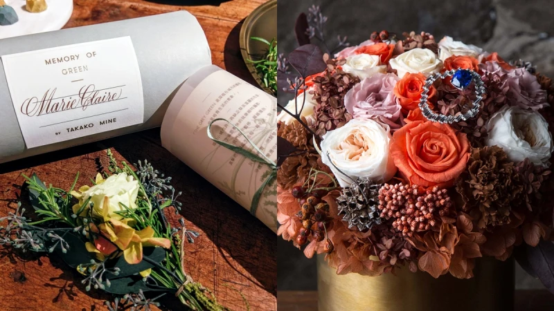 擁有永恆的花漾綠意!永生花品牌The Grey Green結合AMÉLIA 高級珠寶,打造生活美學新詮釋