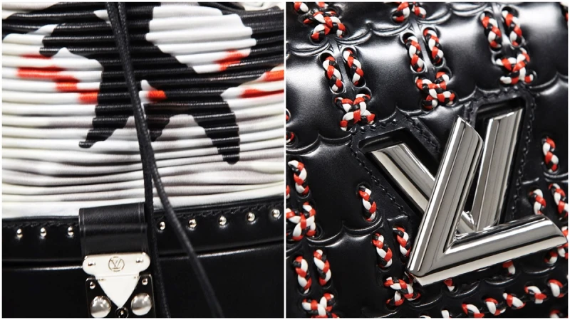 提早釋出！Louis Vuitton 路易威登2018早春大秀 超狂東洋歌舞伎圖騰手包圖 