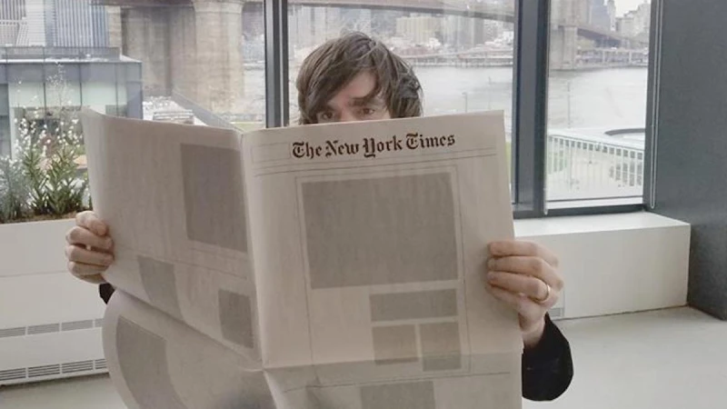 受夠了成千上萬新聞資訊轟炸？來份「Nothing in the News」空白報紙吧！