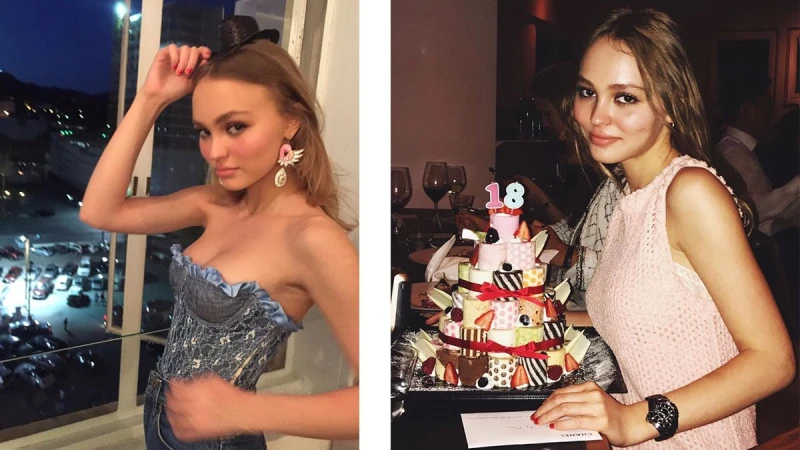 Lily-Rose Depp18歲生日快樂！她在IG上大嘆18歲生日只拿到這個小小的＿＿