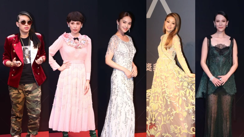 第28屆金曲獎紅毯直擊！性感楊丞琳、嘻哈Miss Ko...明星們的造型全記錄