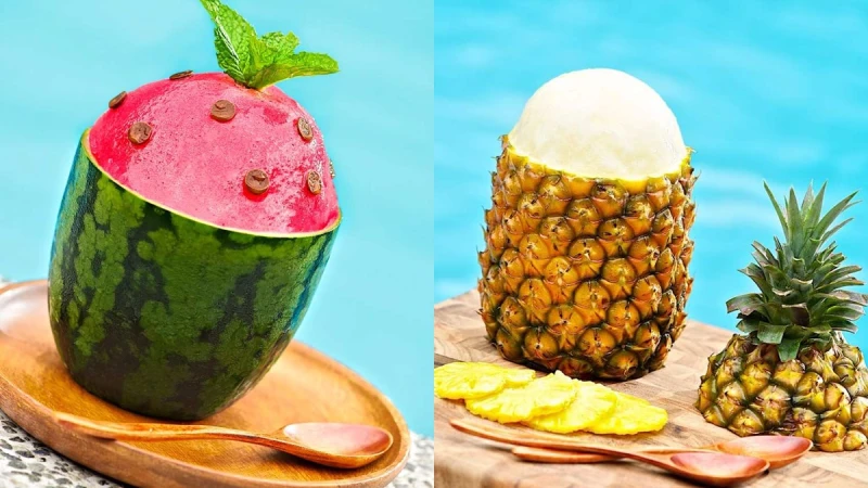 整顆抱著吃才過癮！太魯閣晶英酒店最新「鳳梨芒果冰沙」豪邁又消暑