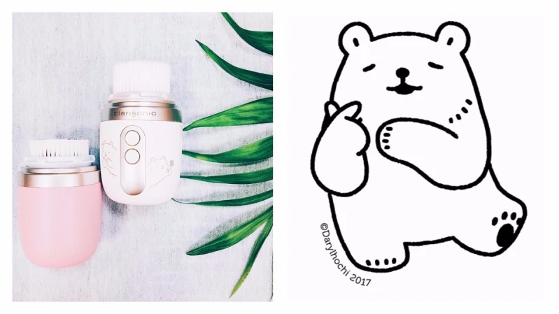 太可愛！Clarisonic 科萊麗淨膚儀和白白日記合作，推出夏日期間限定刻字、貼圖服務