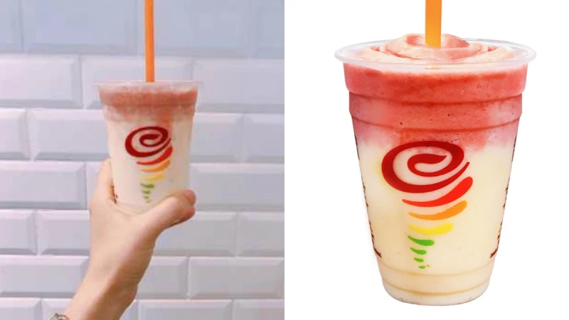 今夏低熱量打卡飲品！Jamba Juice推出首款漸層果昔