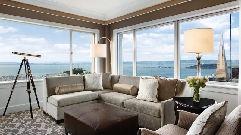 西岸最奢華的飯店 舊金山地標費爾蒙特酒店