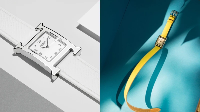 用愛馬仕Hermès Heure「H」字母漆面腕錶，捕捉你的時髦時光