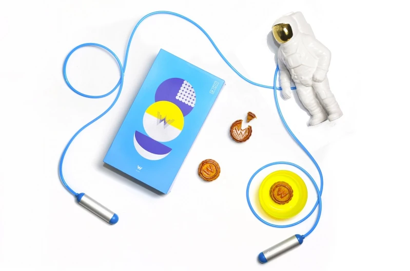 Ｗ飯店加入台灣味，推出運動時尚月餅！內附超Cute跳繩，吃完還可以健身！