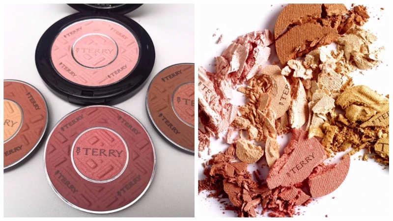 By Terry雙色多效粉餅太強大！集結明亮、修容、腮紅、遮瑕 偽素顏立體小臉立現！