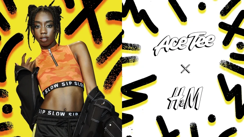 愛90年代復古風的別錯過！H&amp;M聯名藝術家ACE TEE打造又壞又時髦的街頭風格