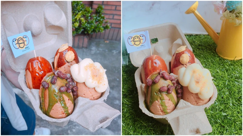 放在雞蛋盒裡的雞蛋！IG爆紅的台中巷弄美食「鮮蛋行」，這麼美的雞蛋糕怎麼捨的吃啦