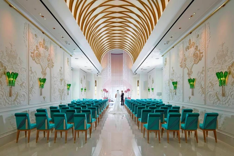 夢幻茉莉花園精靈婚禮 台北文華東方Love is Love撩動五感婚禮秀見證真愛 