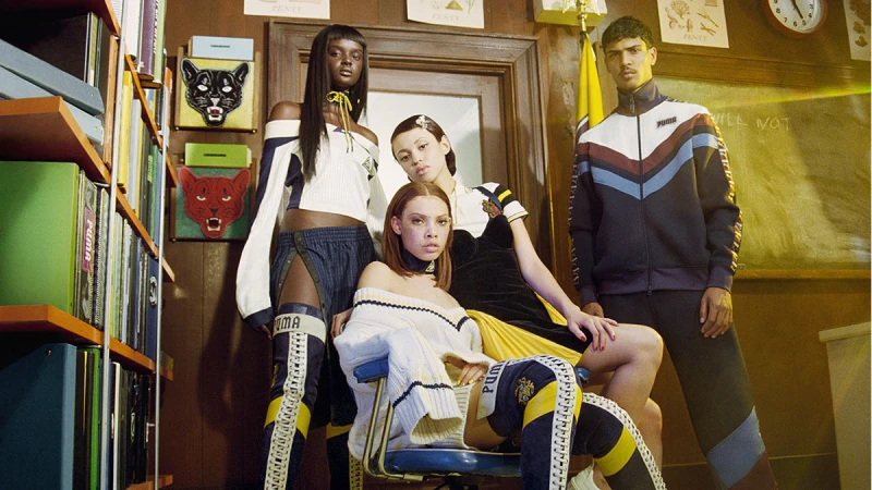 壞女孩重返校園！FENTY PUMA BY RIHANNA秋冬系列打造叛逆學院風