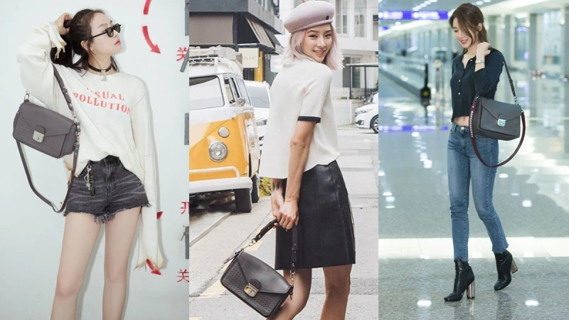 跟她們撞包我可以！劉仁娜、超模Irene Kim 、F(x)宋茜都愛的Longchamp新包款是它…？
