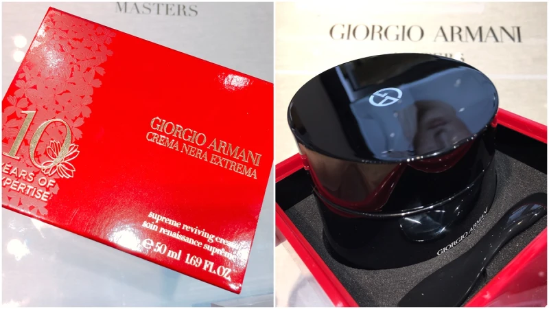 用一萬五的乳霜來護手!Giorgio Armarni首度引進國外VIP限定的奢華護手服務<加映黑曜岩新生奇蹟乳霜10周年限定版>
