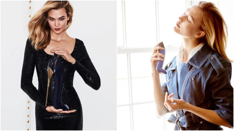 金色細跟、午夜藍鞋身,這雙高跟鞋其實是一瓶香水!Carolina Herrera全新GOOD GIRL女性淡香精享受使壞的好感