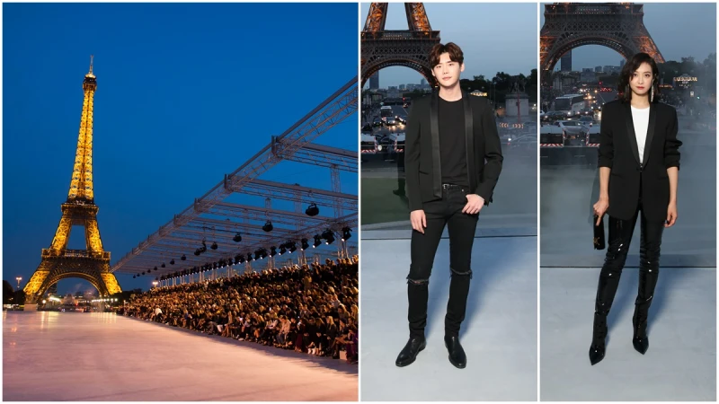 【巴黎時裝週】SAINT LAURENT 聖羅蘭2018春夏大秀，巴黎是封永恆的情書⋯