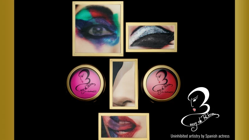 阿莫多瓦、高提耶永遠的靈感謬思ROSSY DE PALMA ，攜手M.A.C打造最古靈精怪的聯名彩妝系列