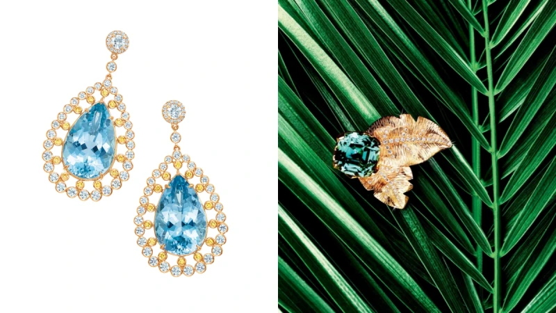 【珠寶小學堂】討人喜歡的冷色系寶石！清澈迷人的海水藍寶、丹泉石與碧璽