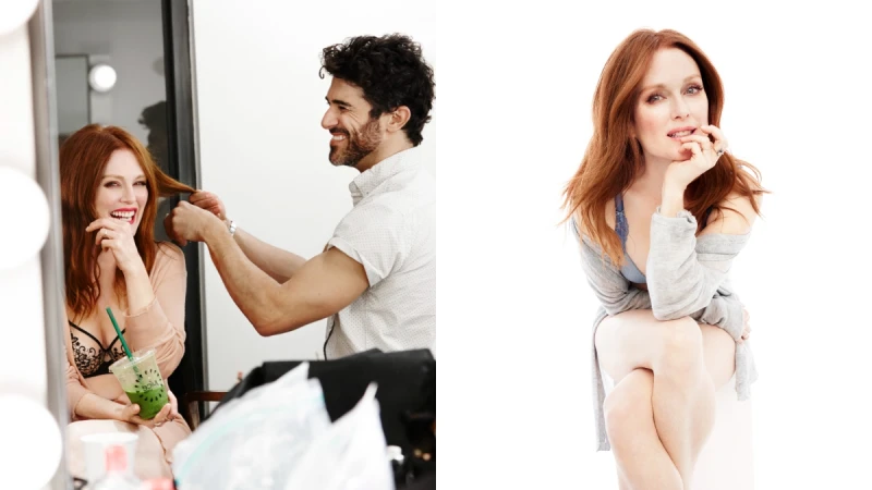 極致的熟女魅力！茱莉安摩爾成為Triumph黛安芬「FLORALE系列」代言大使