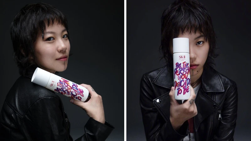 超狂星二代竇靖童也太猛！「決定」和SK-II一起玩酷，真是驚呆所有小夥伴惹！