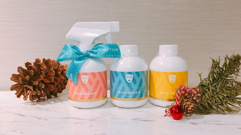 「體積加大成230ml胖胖瓶，還換上彩色包裝」紅遍媽媽界的抗菌聖品白因子節慶組合好討喜