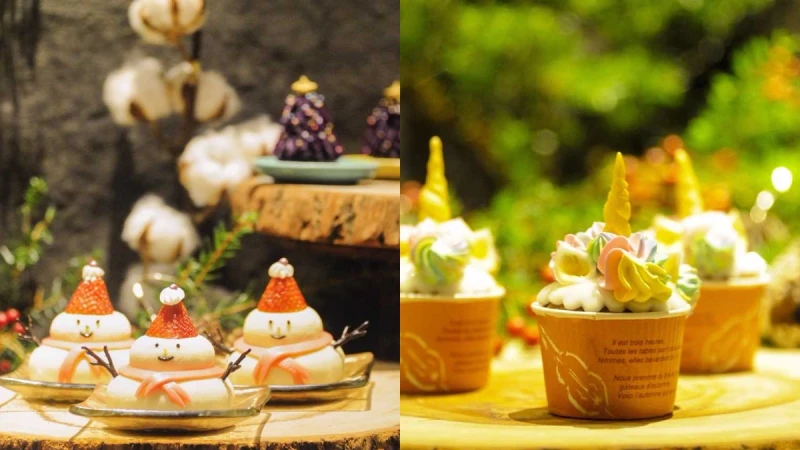 平安夜就來這裡交換禮物!太魯閣晶英酒店推出「雪人慕斯」、「粉彩獨角獸」等超萌耶誕蛋糕