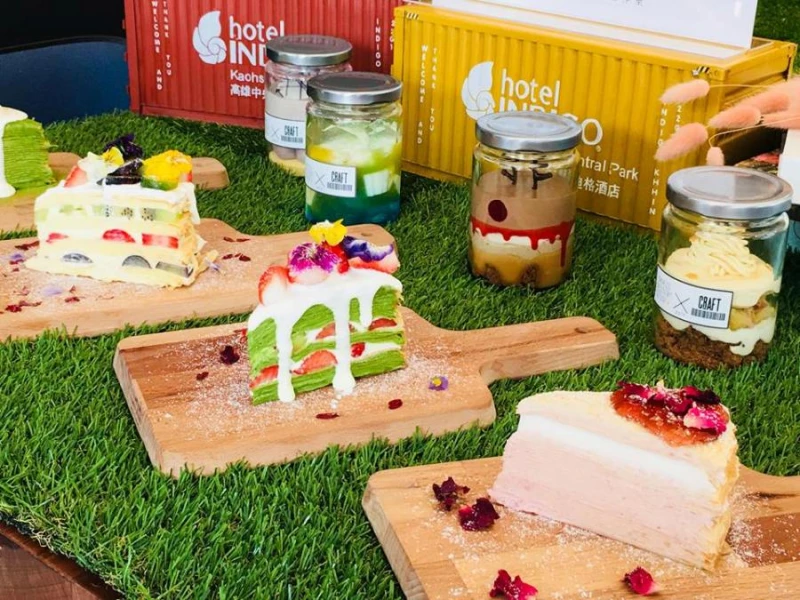 網路訂不到竟然這裡有!!高雄英迪格Craft咖啡 X 人氣甜點 先生sensei、糜途、誠食工作室 聖誕聯名甜點藝起耍甜蜜