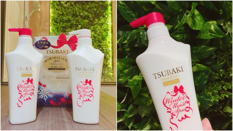 「獨創溫感配方洗髮，再乾再冷秀髮都不毛躁」TSUBAKI思波綺推出冬季限定溫感SPA洗髮、潤髮組