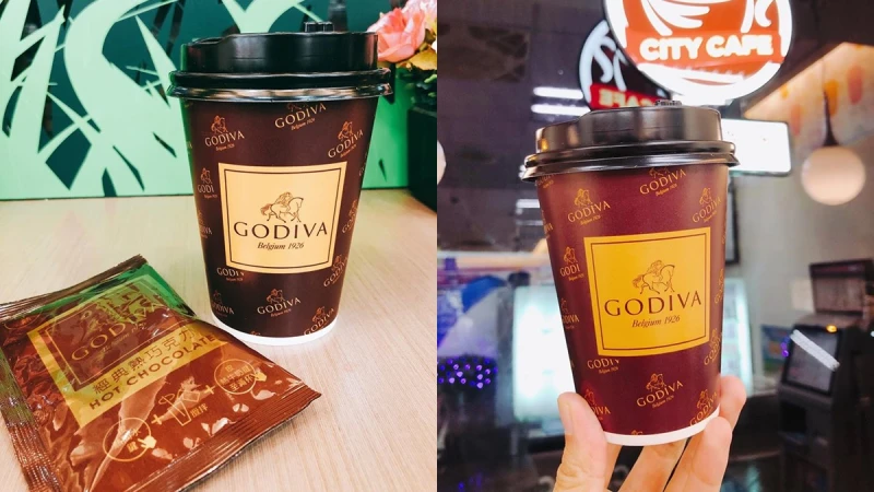 這杯一定要喝到!全球首賣,7-ELEVEN X GODIVA 推出聖誕限定「經典熱巧克力」