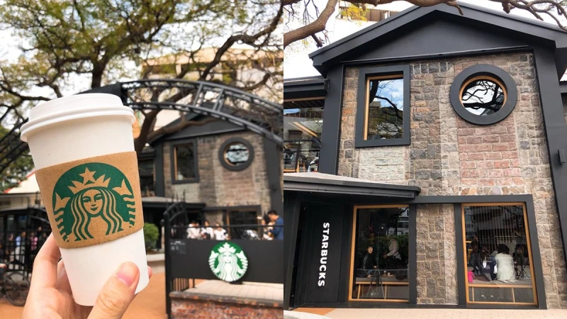 宛如走進絕美別墅、擁有全台最美戶外座位區！星巴克全新「天玉門市」降臨天母