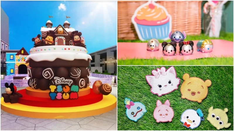 5米高超巨型巧克力屋登場！全台首次，迪士尼超大型戶外「TSUM TSUM派對嘉年華」1/25開幕