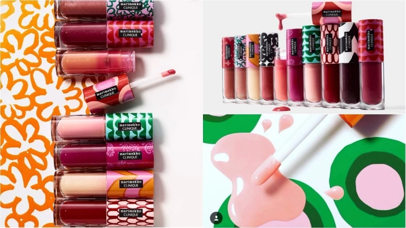 是Marimekko氣墊粉盒！一次4款不僅文青包裝可愛，辨識度高的精典圖案，更成為包色必需！