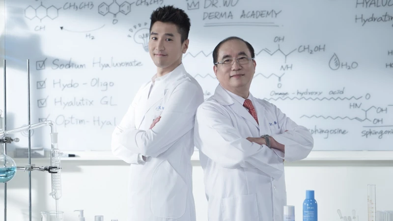 在肌膚保養方面也徹底展現處女座的追求完美！趙又廷擔任DR.WU最新品牌代言人