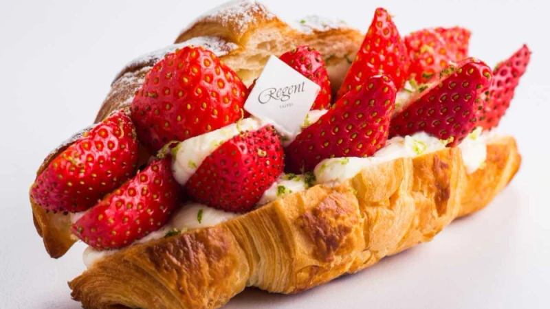 台南網路人氣甜點店「台南小鹿家」快閃台北了！網紅最愛「草莓四葉乳酪可頌」台北晶華限時開賣